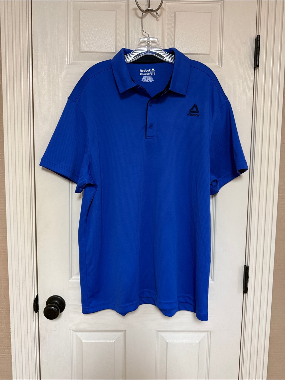 Reebok Men's Bright Blue Performance Polo